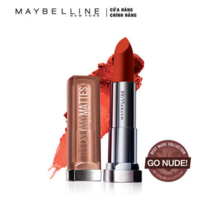 Son Lì Maybelline Chilli Nude 3.9g Color Sensational Inti-Matte Nudes Lipstick